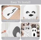 Moukeren Ghost Mummy Arch Backdrop Cover 6ft and 7.2ft - Image 4