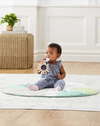 Skip Hop Tummy Time Mat, 3-in-1 Activity Baby Play Gym, Age 0-2y, Garden Oasis, Green Multi - Image 5