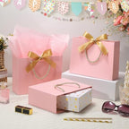 DOYIDE 30 Pack Gift Bags Medium Size with Ribbon &Tissue Paper, 9"x7"x3.1" - Image 5