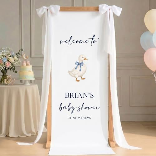 Custom Name Baby Shower Fabric Welcome Sign #4 by Unknown