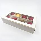 20-Ct White Treat Boxes, 8.75x4.5x1.9in, Window & Dividers - Image 4
