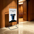Wedding Sign Stand Adjustable Metal Easel Stand for Welcome Signs,Black - Image 5