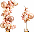 Balloon Arch Stand Set of 2, 7.9FT&6.7FT Wedding Arch Frames with Base by Kaucytue