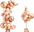 Balloon Arch Stand Set of 2, 7.9FT&6.7FT Wedding Arch Frames with Base by Kaucytue