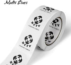 150 Custom Circle Roll BOPP Labels,Custom Sticker, Custom Text, Image, Logo Sticker for Business, Party, Wedding and Baby Shower Gloss/Matte Finish (2 inch Circle), ?Gloss/Matte Finish - Image 3