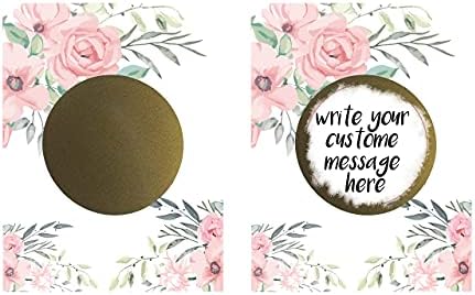 Scratch Off Bridal Wedding Shower Bundle Bridal Bingo Kisses from the Mrs & Make Your Own ScratchNotes - Image 4