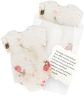 24 Favor Set, Pink Onesie Gift Wrap Tags with Wildflower Seeds by SeedBloom