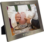 PersonalizationStreet - Religion Occasions: Baptism Personalized 8" x 10" Horizontal Champagne Metal Photo Frame with Free Custom Engraving, Shipping and Photo Print of Your Special Photograph by PersonalizationStreet%C2%AE