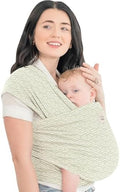 KeaBabies Baby Wrap Carrier, All in 1 Original Baby Carrier (Chevron Maze) by KeaBabies