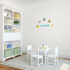 Oliver's Labels Premium Name Wall Decals - Matte Finish Personalized Wall Art for Kids' Rooms & Nurseries (Class) - Image 2