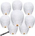 30 Pcs White Paper Lanterns Assembling and Hanging These Paper Lanterns for Beach Ball Sports Parties is Hassle - Free. Equipped with a C - Shaped Clip, Enabling Quick Setup. by Unknown