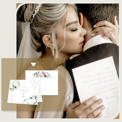 200 Pack Goefun Blank Cards and Envelopes 5x7 White for Invitations - Image 6