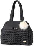 Asha Diaper Bag Tote For Daily Use, Travel Shoulder Diaper Bag With Long Strap by LUKJOJO