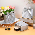 EQOREIIN 24 PCS Small Gift Bags with Handles, 5.5x 2.5x4.7 Inches Mini Bag - Image 2