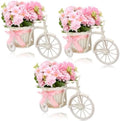 3 Sets Pink Bike-Shaped Baby Shower Table Centerpieces by Unknown