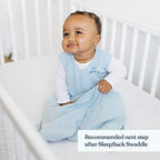 HALO SleepSack, 100% Cotton Wearable Blanket, Swaddle Transition Sleeping Bag, TOG 0.5 - Image 3