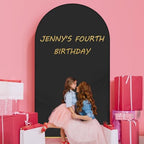 Neatsure Arch Backdrop Stand and Cover Set, 7.2FT Metal Photo Balloon Arch Backdrop Stand for Wedding Birthday Party Baby Shower Ceremony Graduation Decoration, Black - Image 6