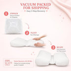 2PC Newborn Photography Butterfly Posing Pillow, Faux Leather Basket Filler - Image 5
