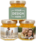 Honey Wedding Favors, Custom Honey Jars for Wedding Favors, Baby Shower Honey Favors, Wedding Honey Favors (Set of 12) by Best+Day+Ever+Spot
