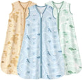 Yoofoss Baby Sleep Sack 6-12 Month 0.5TOG 100% Organic Cotton 2-Way Zipper by YOOFOSS