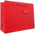 Jillson Roberts Solid Color Matte Gift Bag & Tissue Assortment, Gift Wrapping Supplies Multi-colored Dark, Large-6 Count - Image 3