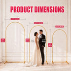 6.6 FT Arch Backdrop Stand, Balloon Arch Stand - Image 3