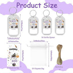 72PCS Halloween Silly Goose Baby Shower Favors Bottle Opener Keychains - Image 2