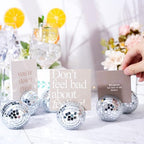 Engrowtic 12 Pcs Disco Ball Table Number Card Holders 2.6 Inch - Image 3
