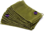 Pack of 100 Organza Chair Sashes for Wedding & Event Décor – Olive Green - Image 5