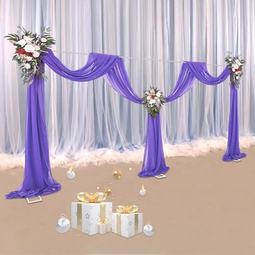 10ftx20ft Backdrop Stand, Portable Pipe and Drape Backdrop Stand for Parties Silver Wedding Garden Balloon Arch Frame for Wedding Birthday Parties Banquets Background Decor (9.8x19.7ft) - Image 5