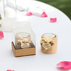 50 Pcs Handmade Personalized Cylinder Candle Holders – Elegant Wedding Favors, Bridal Shower Gifts, Funeral Memorials, & Tealight Candles for Guests - Image 6