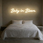 Baby In Bloom LED Light Sign for Wall Art Decor 1st Birthday Neon Sign LED Baby Shower Room Decor Gift Home Party-28inch - Image 4