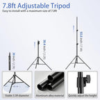 EMART Photo Backdrop Stand, 7.8x10ft Back Drop Stand for Party, Photography - Image 4