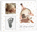 Baby Book Keepsake for New Born First 5 Years, Baby Memory Book with 24 Monthly Milestone Stickers, Memory Book & Baby Photo Album from Pregnancy to Age 5, Gender Neutral Gifts for Baby Shower by Unknown