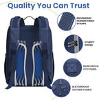 Pillani Baby Diaper Bag Backpack - Baby Bag for Girls & Boys, Large Waterproof Diaper Backpack - Baby Shower Gifts for Boys & Registry Must Haves - Travel Diaper Bags with Changing Pad - Newborn Stuff - Image 4