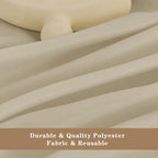 Fitable 6 Pack Nature Tablecloths 90x156 Inch for 8 Foot Rectangle Tables - Image 3