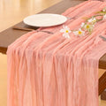 Cheesecloth Table Runner Fall Boho Wedding Birthday Party Home Decor by Socomi