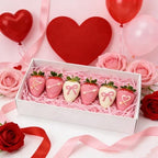 XINHPKGG 50Pcs 12x4.5x2 Inch Chocolate Strawberries Boxes for Wedding Party - Image 4