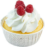 Restaurantware 5 oz Round Paper Newsprint Large Baking Cup, 200 Pack - Image 2