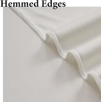 40ftx10ft Wrinkle Free Beige Backdrop Curtains for Parties, Silky Polyester Photo Backdrop Drapes 8 Panels 5x10ft Back Drop Cloth for Wedding Birthday Baby Shower Photography Background - Image 4