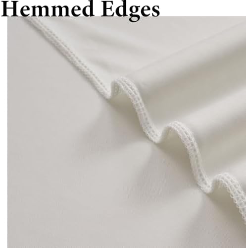 20ftx10ft Wrinkle Free Beige Backdrop Curtains for Parties, Silky Polyester Photo Backdrop Drapes 4 Panels 5x10ft Back Drop Cloth for Wedding Birthday Baby Shower Photography Background - Image 4