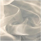 70 Yard Organza Fabric 44" Wide for Wedding Event Décor - Cream - Image 3