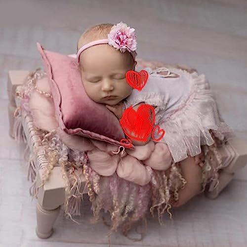 Newborn Photography Props Posing Bed Baby Photoshoot Posing Props Furniture Photo Backdrop Accessories Infant Photo Bed Newborn Photography Bed - Image 3