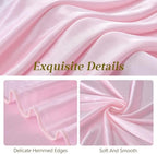 Large Pink Bow Decor, 24x16x79 Inches Big Silky Ribbon Bows for Room Wall Door Decorations Oversized Coquette Stain Bow Party Decorations for Birthday Bridal Baby Shower Wedding Photo Booth Backdrop - Image 6