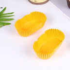 Garneck 2000Pcs Rectangular Baking Cups 2.87X1.37X0.98In Non-Stick Paper Cake Liners for Muffins Cupcakes Baking Supplies for Parties Birthdays and Home Kitchen - Image 3