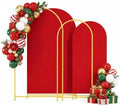 2 Pack Arch Backdrop Stand (7.2FT/6FT), Metal Arch Frame Stand with Cover by Bbteroiu