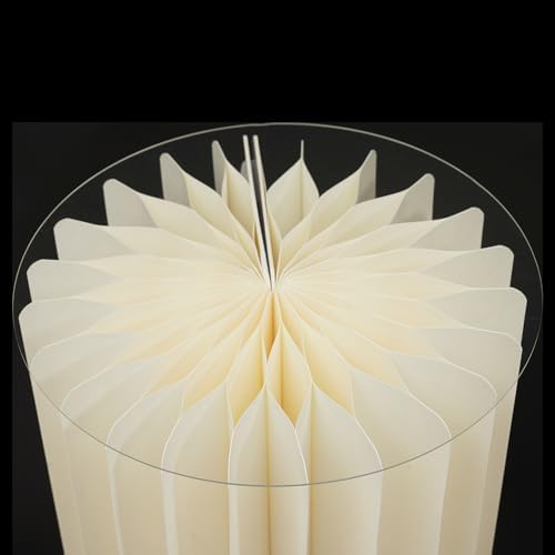 Cylinder Stands for Party, 3 Pack Paper Cylinder Pedestal Stand with Acrylic Disc, Foldable Round Columns and Pillars, White Cake Stands Flower Rack for Wedding Dessert Birthday Event Deco - Image 7
