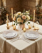 150 Pcs White Heavy Duty Plastic Plates for Party Scalloped Plates - Image 4