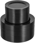 Goodluck 200PCS Black Plastic Plates, Heavy Duty Disposable Black Plates by GoodLuck