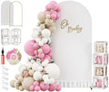 Baby Shower Girl Decorations, 6.6FT Pink Balloon Arch Kit by Unknown
